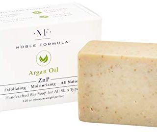 Home Argan Oil Bar Soap Noble Formula 2% Pyrithione Zinc