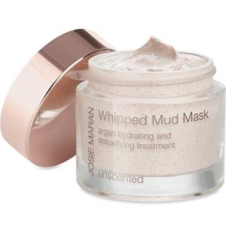 Home A luxurious jar of Josie Maran Whipped Mud Mask featuring Moroccan rhassoul clay and pure argan oil for detoxified, hydrated, and radiant skin.