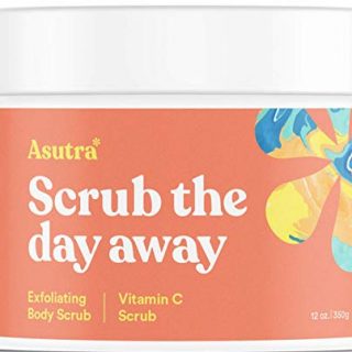 Himalayan Sea Salt Body Scrub Exfoliator with Vitamin C - A Luxurious Spa Experience at Home