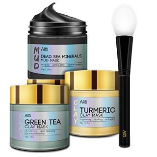 ANAiRUi Turmeric Clay Mask - Green Tea Detox Clay Mask