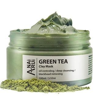 ANAIRUI Green Tea Facial Mud Mask for all Skin types- Deep Pore Cleansing